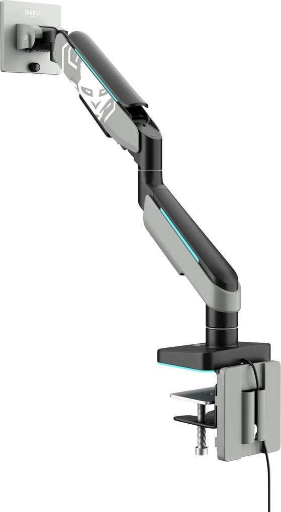 Držiak monitora LED RGB 49", sivo-čierny: Diablo X-Arm