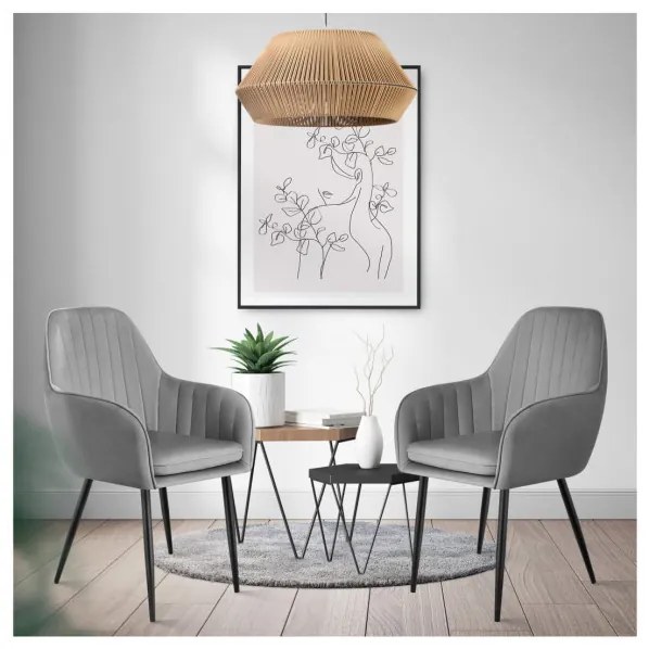 Jedálenská stolička Mark Adler Prince 6.0 Grey