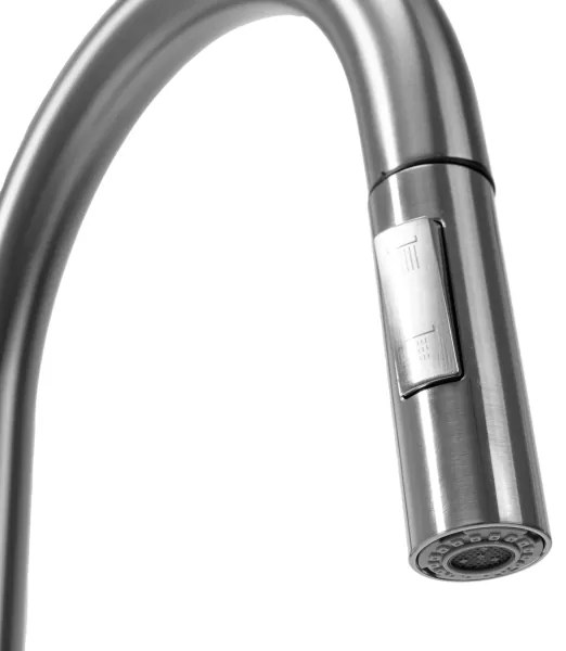 REA-B9146 - Drezová batéria s výsuvnou sprškou FRESH 39,5 cm nikel