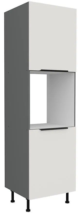 Kuchynská skrinka Aria-Wh/Ant Anti Fingerprint 60dp-215 2f