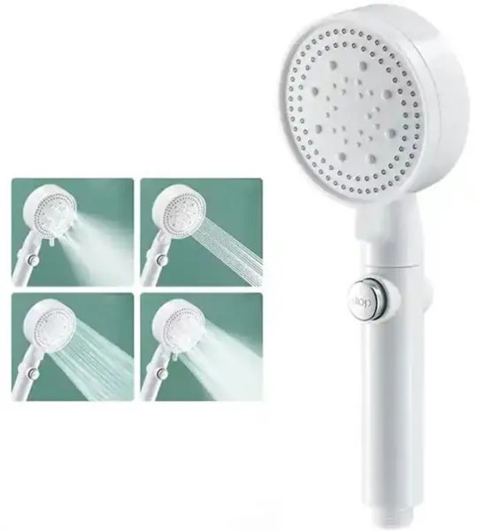 Sprchová hlavica Aptel AG894B biela