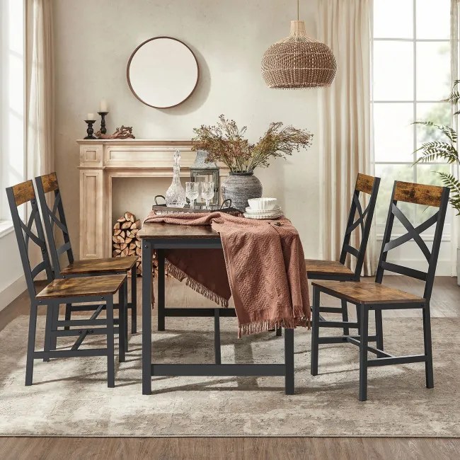 Set dvoch jedálenských stoličiek LDC094B01 (2 ks)