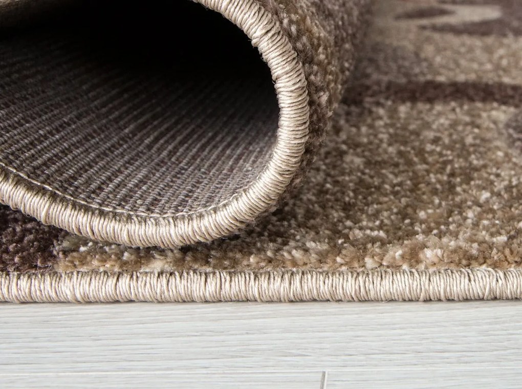 Kusový koberec Portland 2093 AY3 Y, 133x190, hnedá, chodba / predsieň, Oriental Weavers