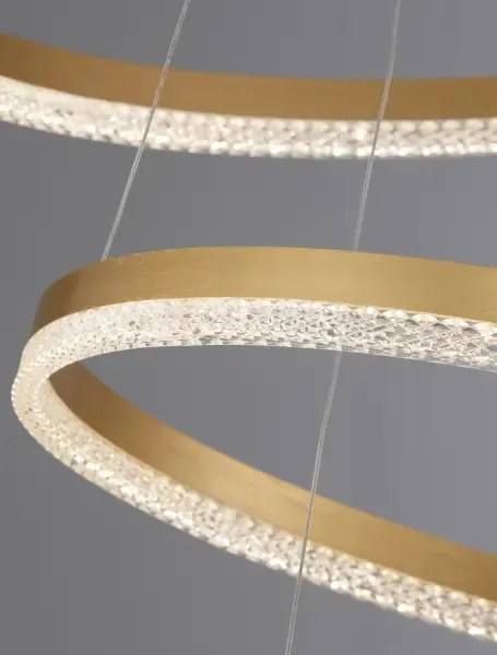 LED luster Adria 3 zlaté