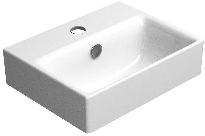 GSI, SAND keramické umývadlo 40x32 cm, biela ExtraGlaze, 9084111