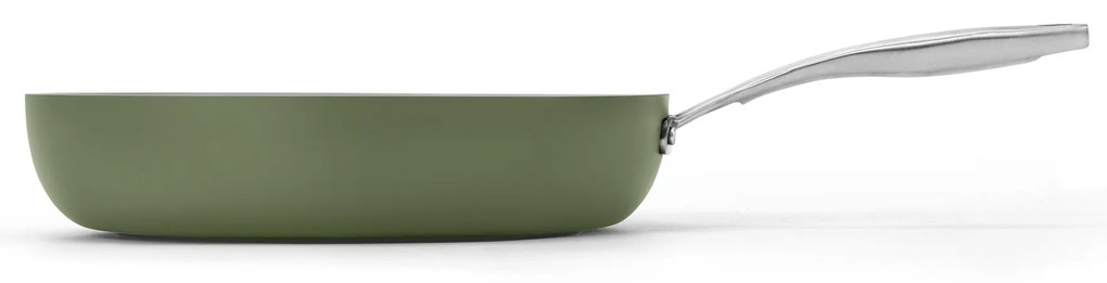 Elmich Nepriľnavá keramická panvica Vital Ø 28 cm - olivovo zelená