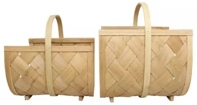 Strömshaga Drevený košík Firewood Väčší