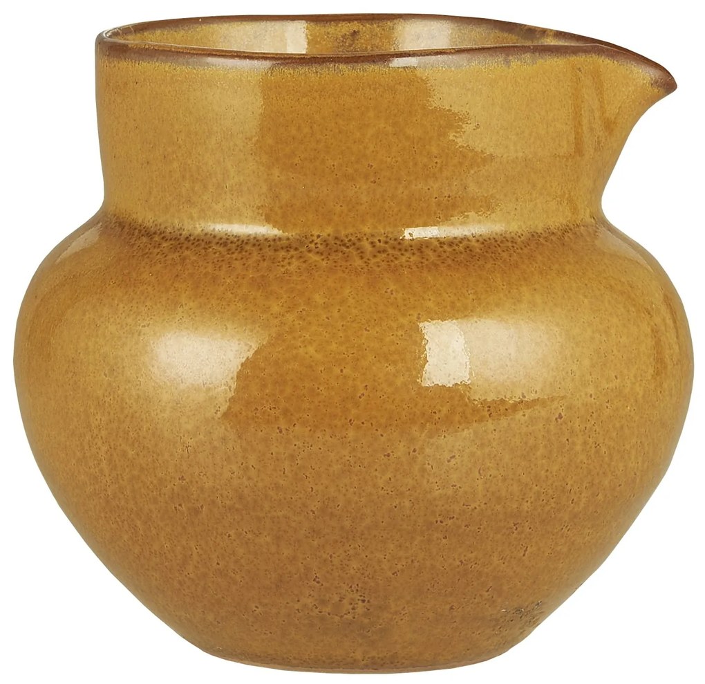 Ib Laursen Kameninový džbán na mlieko Ocean Mustard 300 ml