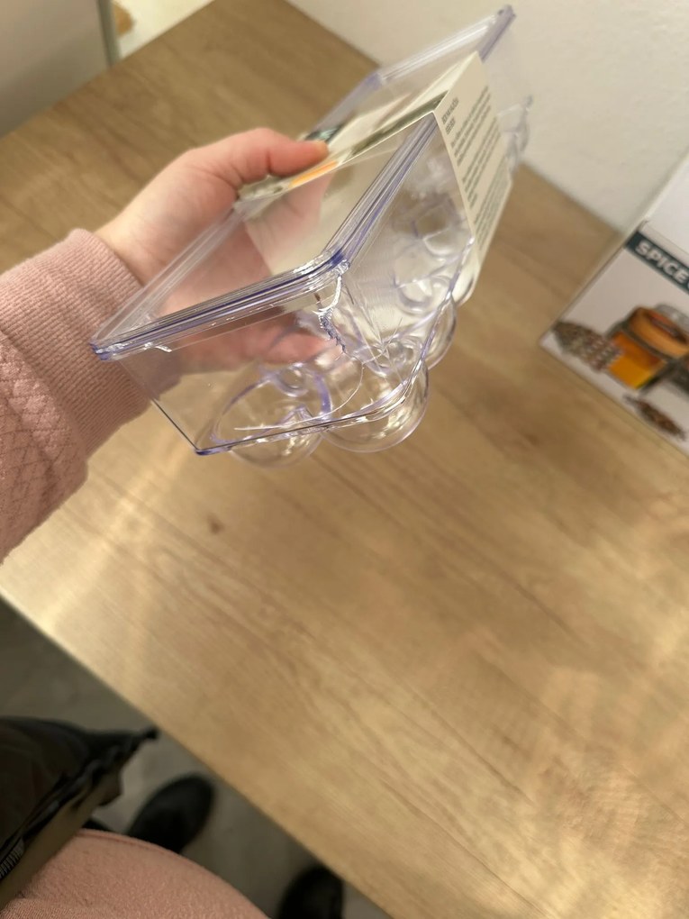 Orion 2. akosť - Box na vajíčka, organizér 14 vajec, transparentný UROVNEJTO