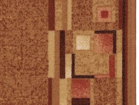 Koberce Breno Behúň BOMBAY 84, šíře role 67 cm, oranžová, viacfarebná