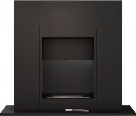 Voľne stojaci biokrb Whiskey 2 Black