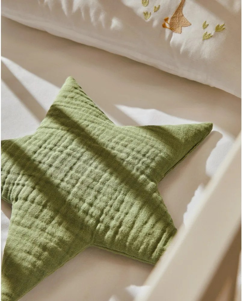 Mušelínový detský vankúšik 30x30 cm Laily – Kave Home