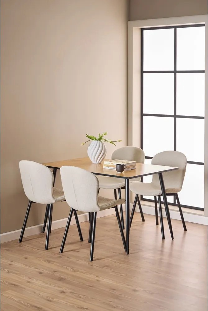 Béžová jedálenská stolička Esra – Actona