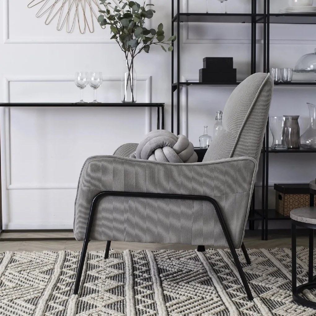 PROXIMA.store - Dizajnové kreslo ALBERTO FARBA: béžová