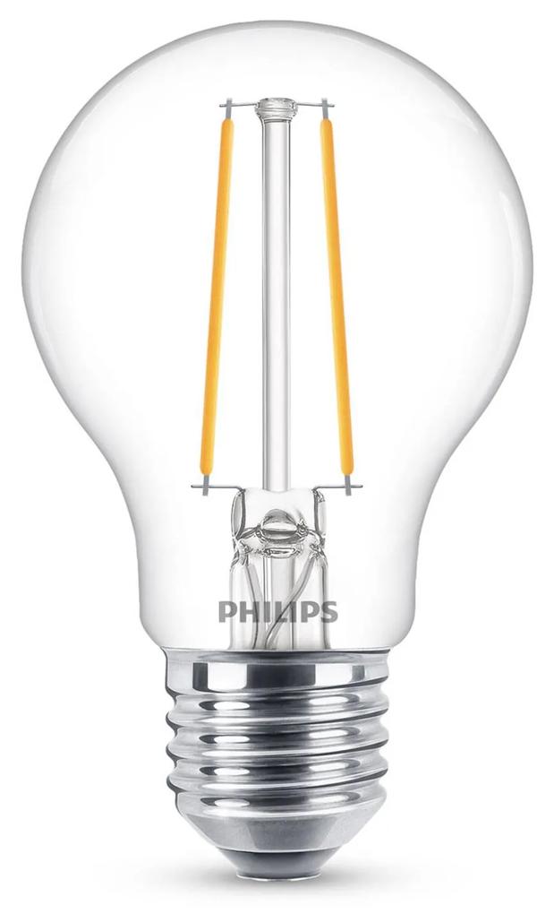 Philips Classic LED E27 A60 1,5 W 2 700 K číra