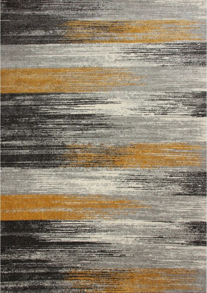 Kusový koberec Anabel sivo žltý, Velikosti 80x150cm