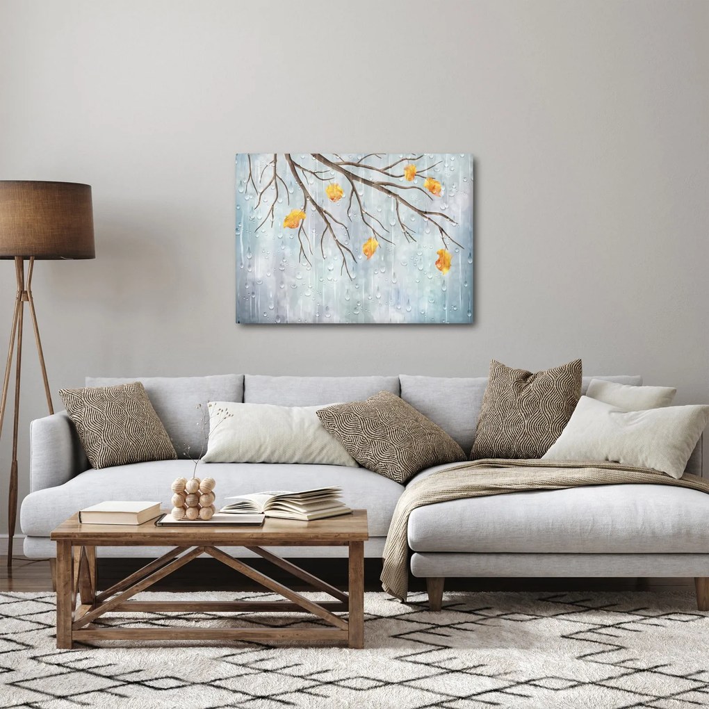 Obraz - Daždivý jeseň (70x50 cm)