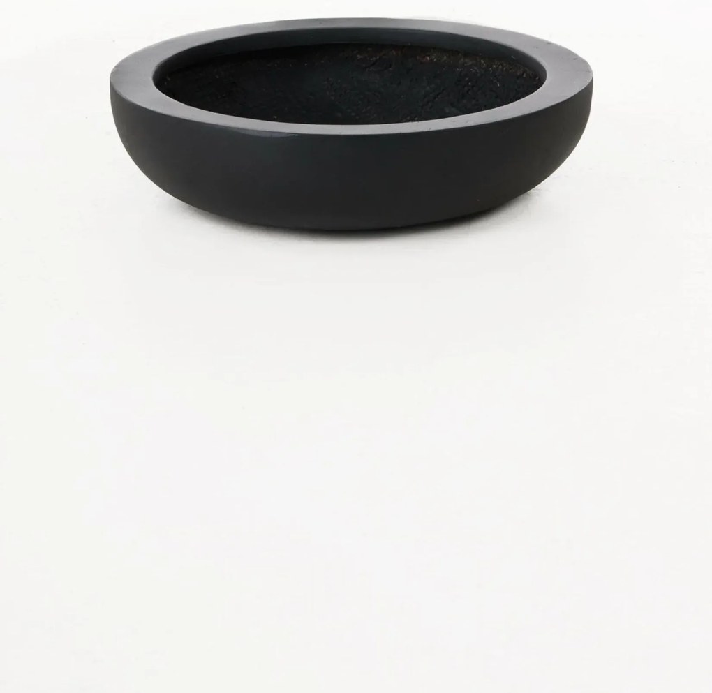 Okrasná miska PLANA, sklolaminát, 9xØ34 cm, antracit