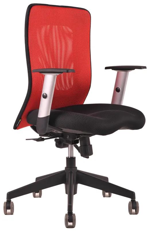 Kancelárska stolička na kolieskach Office Pro CALYPSO - s podrúčkami Svetlosivá 12A11