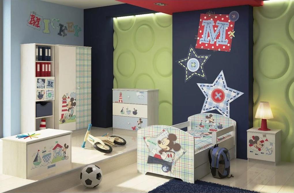 MAXMAX Detská izba Disney MICKEY MOUSE - posteľ k zostave pre chlapca