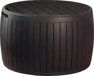 KETER CIRCA WOOD 140L Záhradný úložný box 68 x 44 cm, hnedá 17202369