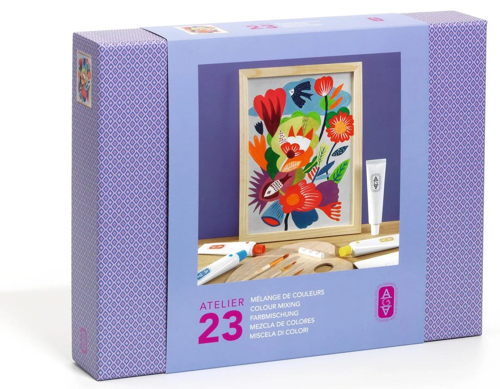 Atelier 23 – Miešanie farieb a maľba pre tínedžerov i dospelých