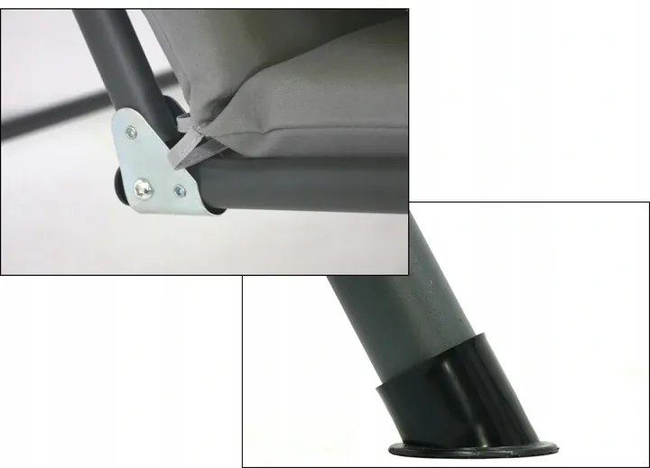 Záhradná hojdačka TRAPPIN A sivá