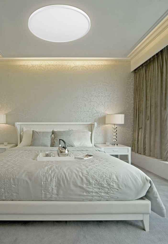 TOP LIGHT Stropné svietidlo Revit 60B RC, Biela