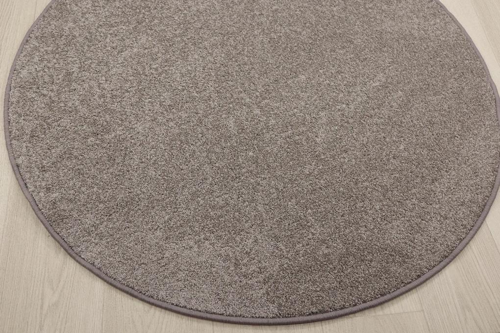 Vopi koberce Kusový koberec Capri béžový kruh - 160x160 (priemer) kruh cm