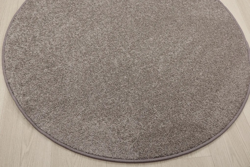 Vopi koberce Kusový koberec Capri béžový kruh - 250x250 (priemer) kruh cm