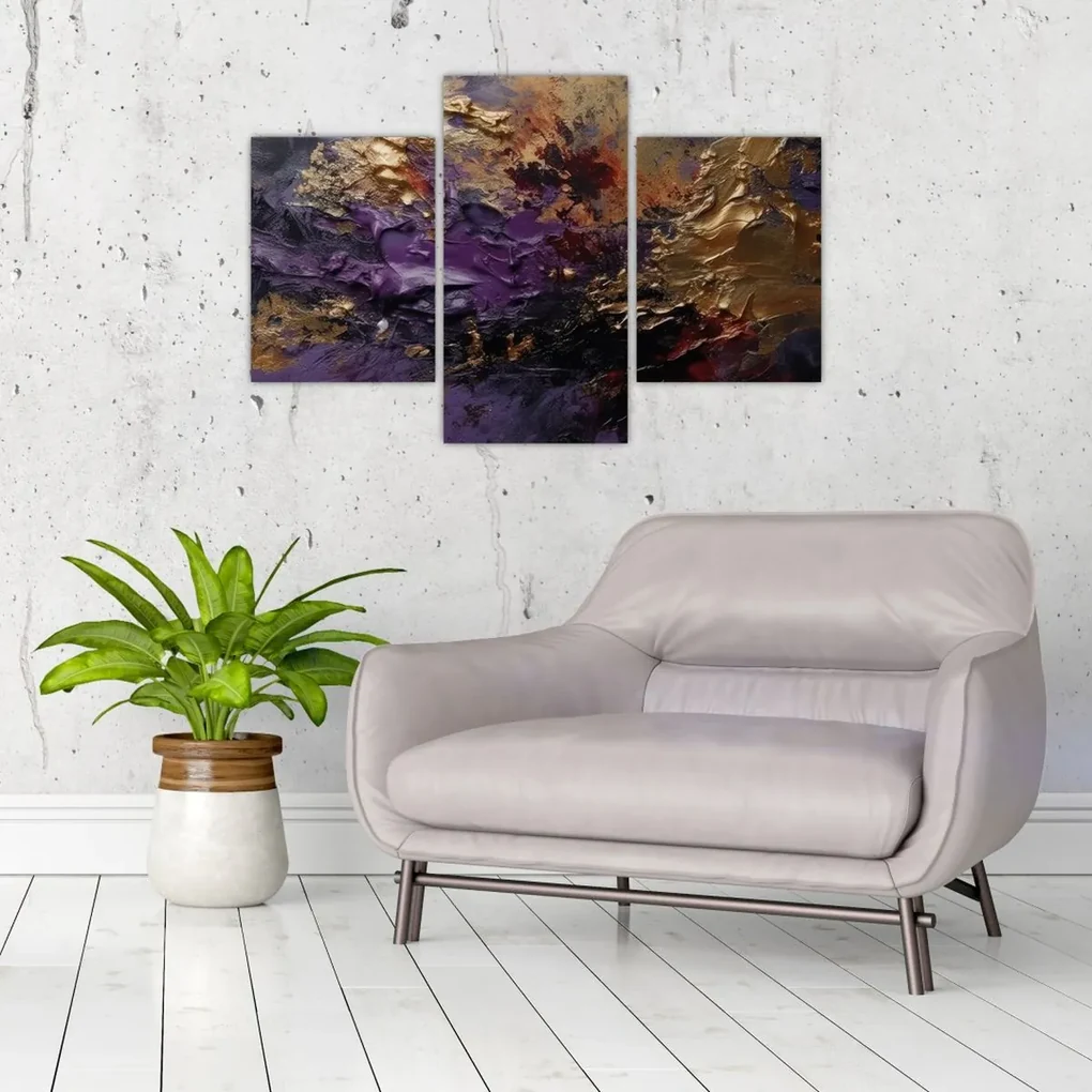 Obraz - Textúrovaná abstrakcia (90x60 cm)