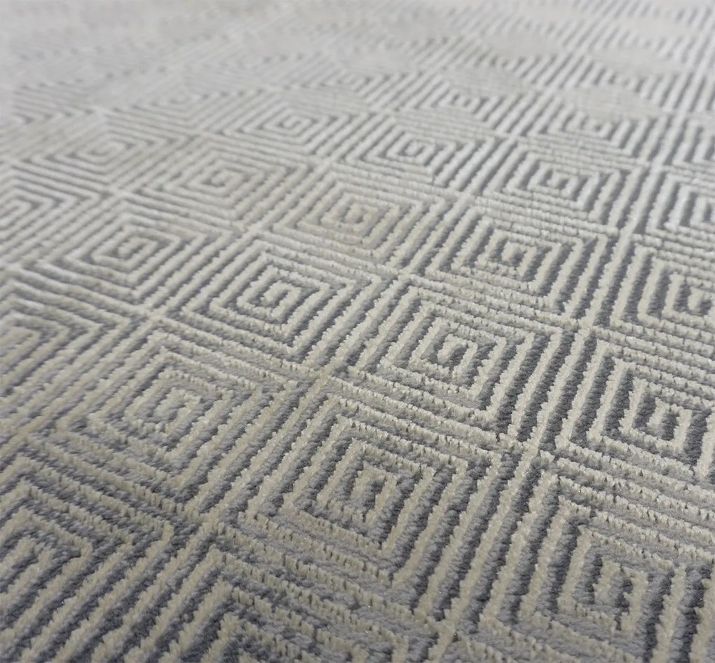 BE Koberec Esprit 3602 GREY – sivý obdĺžnikový Rozmer: 120x180 cm