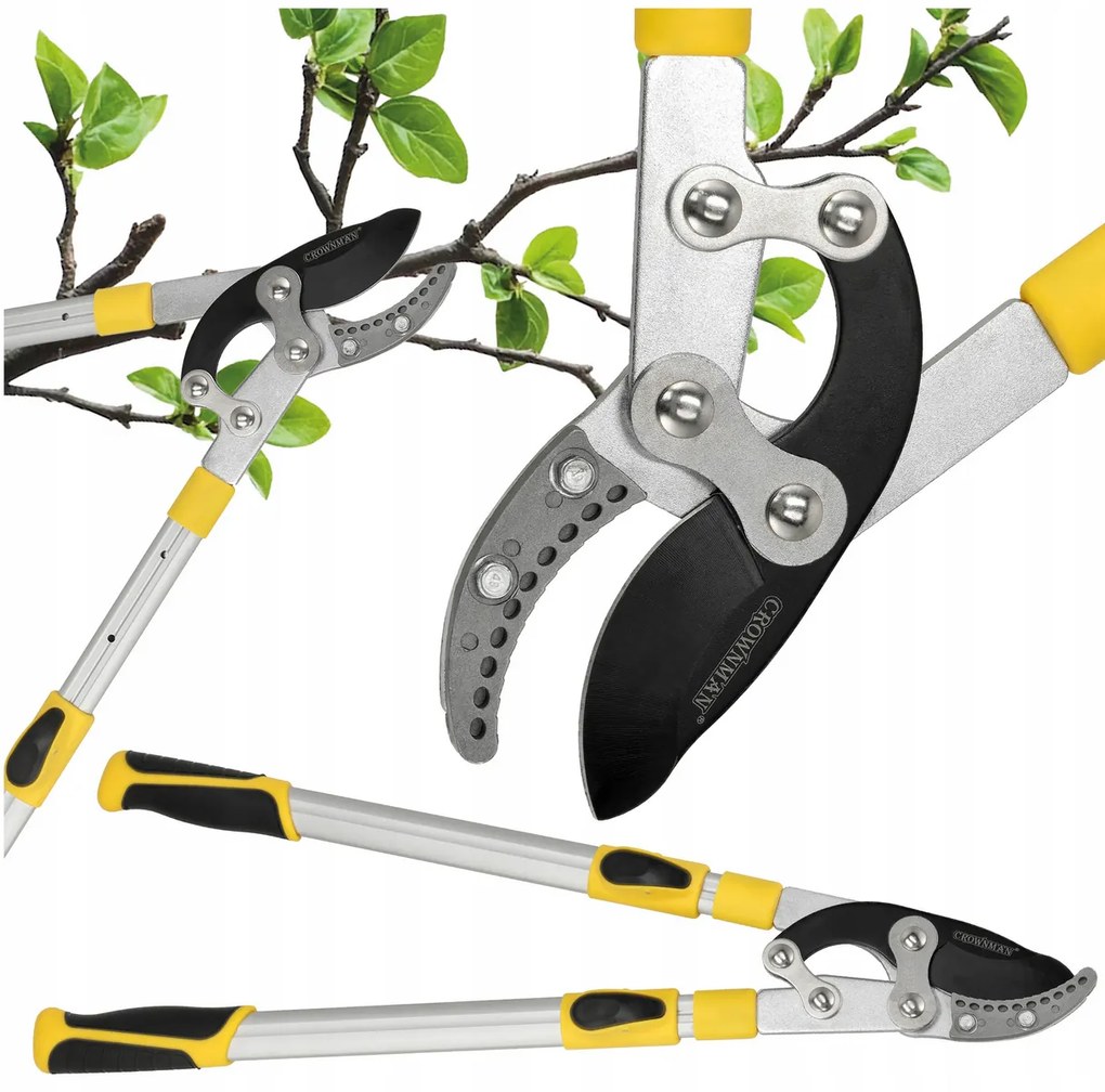 CROWNMAN Teleskopické záhradné nožnice na konáre