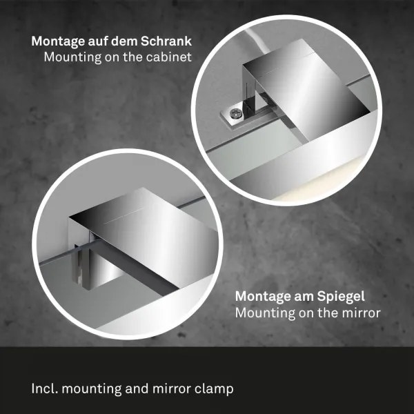 Briloner 2299-018 -LED Stmievateľné kúpeľňové osvetlenie zrkadla LED/8W/230V IP44