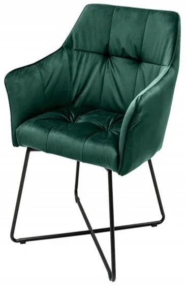 Loft stolička zelená