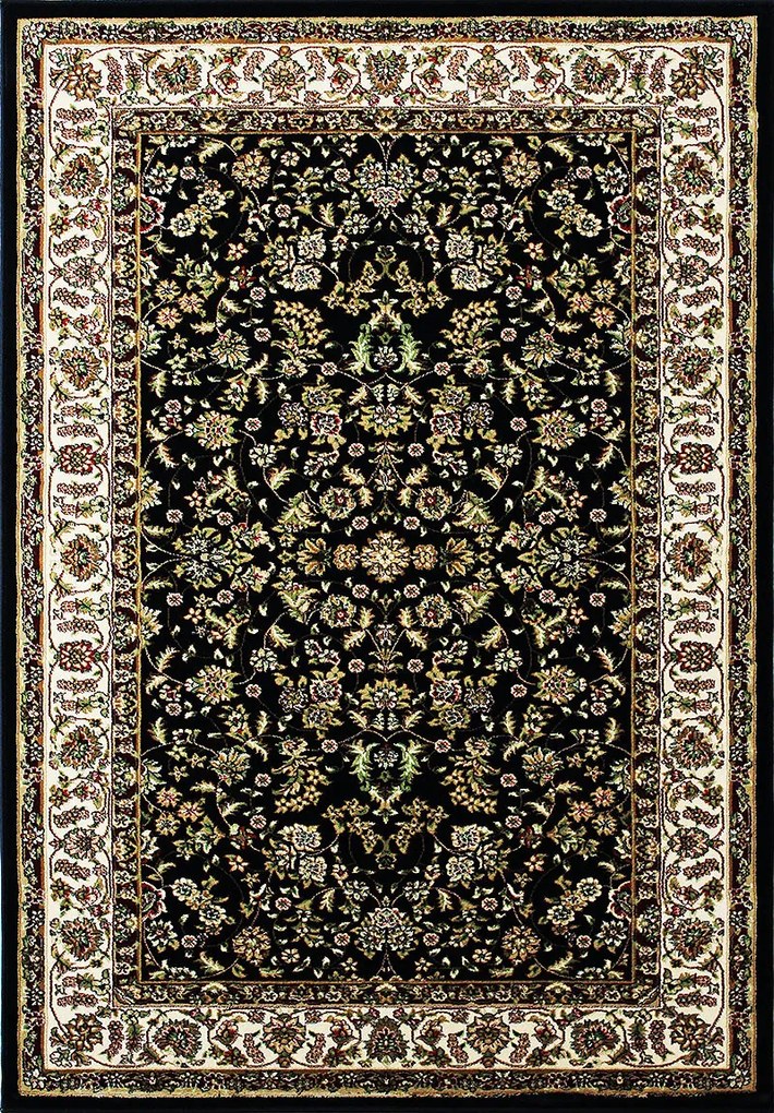 Berfin Dywany Kusový koberec Anatolia 5378 S (Black) - 250x350 cm