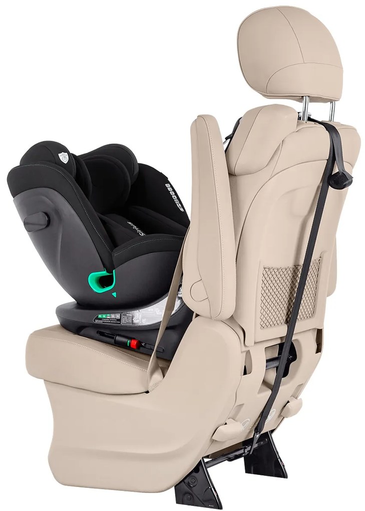 Detská autosedačka Carrello Sirius CRL-8808 Absolute Black