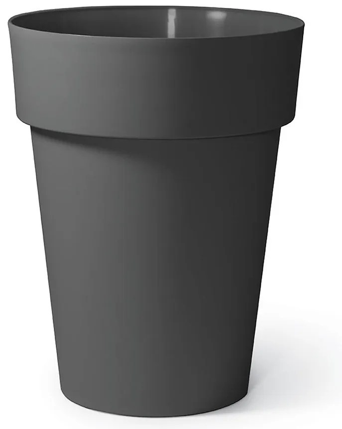 Kvetináč Vaso Round Alto Cleo 55cm antracit