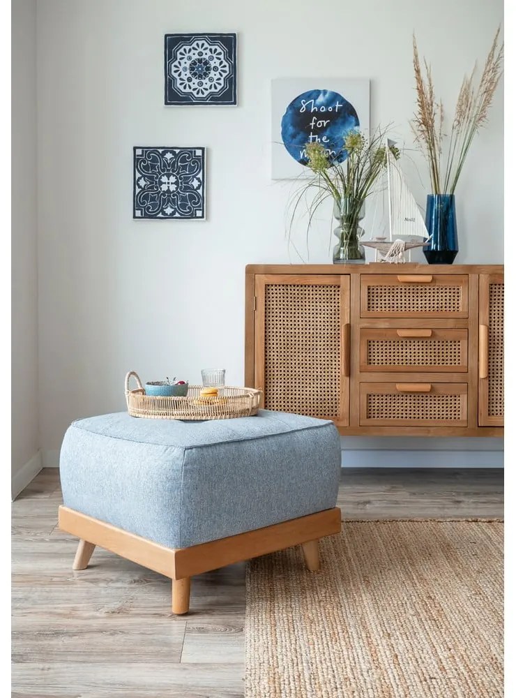 Svetlomodrá podnožka Miuform Dazzling Daisy