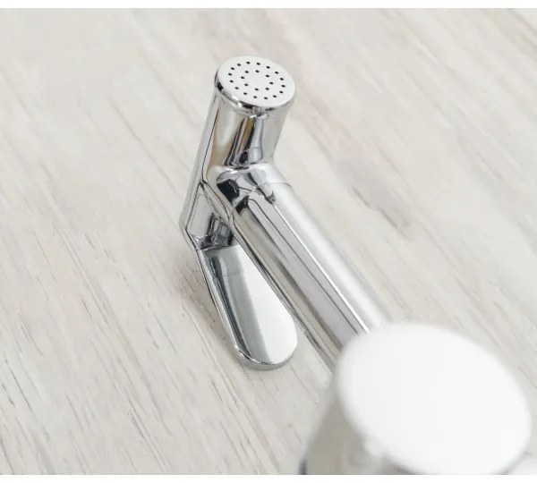 REA-B4106 - bidetová batéria so sprškou pre podomietkovú inštaláciu LUNGO, lesklý chróm