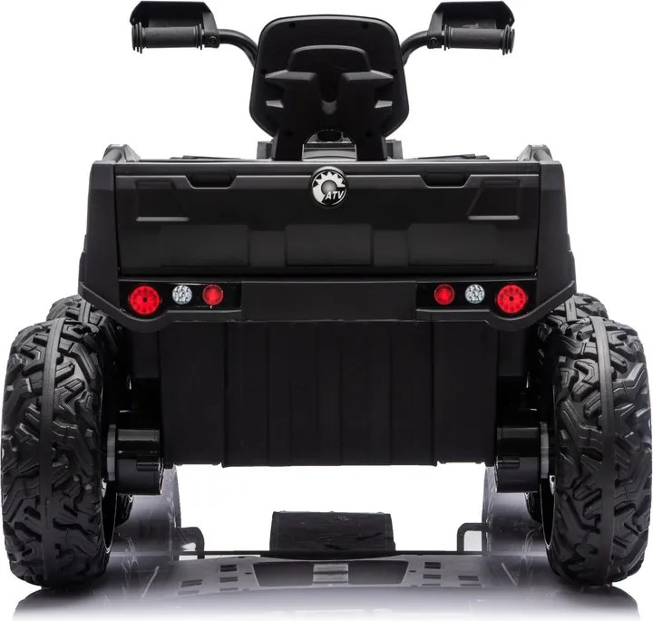 LEAN CARS Štvorkolka na batérie ATV 6 kolies s prívesom JC606 24V 4x4 modrá