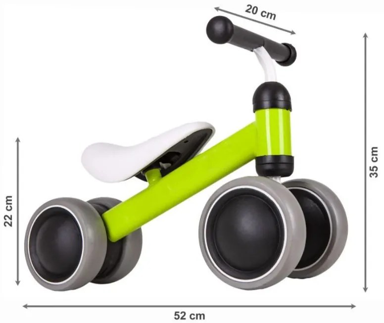 ECOTOYS Detské odrážadlo Green Mini