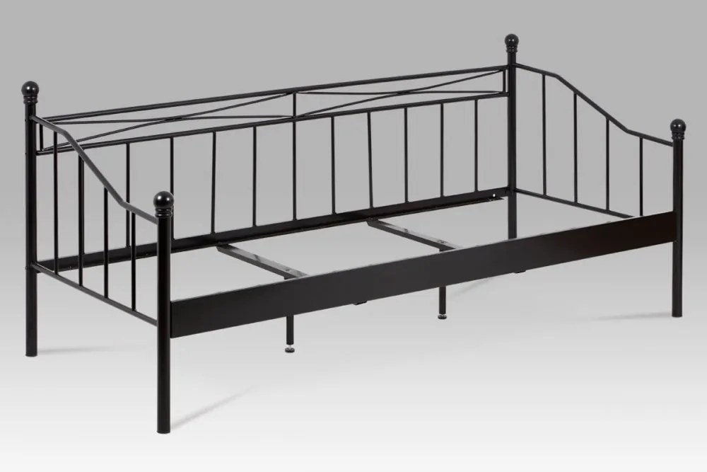 Posteľ 90x200cm BED-1905 BK čierna Autronic