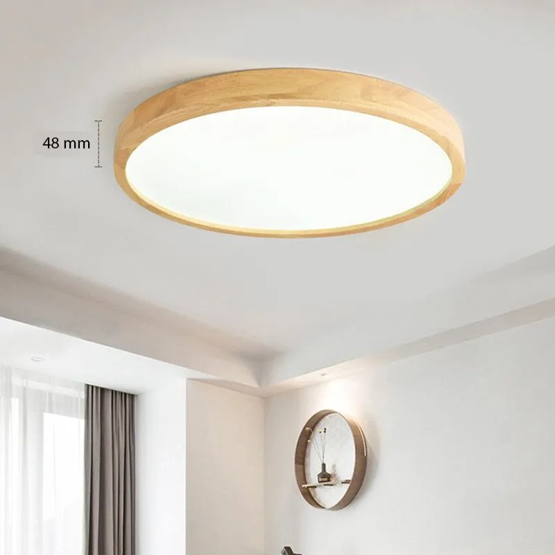 Plafond LED svetlo na povrch WOODY 24W 4000K 40cm