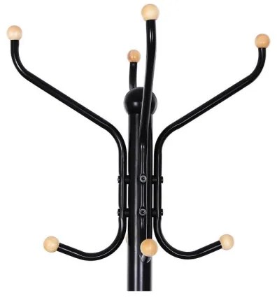 Stojanový vešiak LINEA čierny