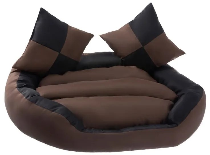 Petstuff pelech pre psa, čierno-hnedý, 75 x 80 x 20 cm