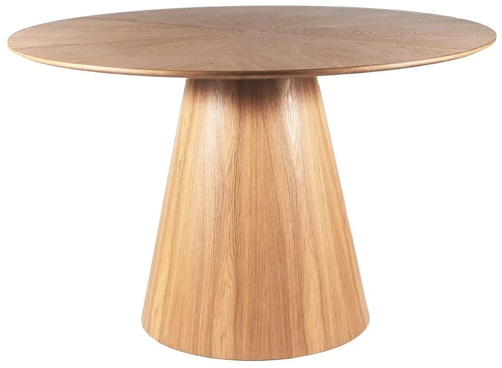 Okrúhly jedálenský stôl ANGEL 120x120 cm, dekor dub