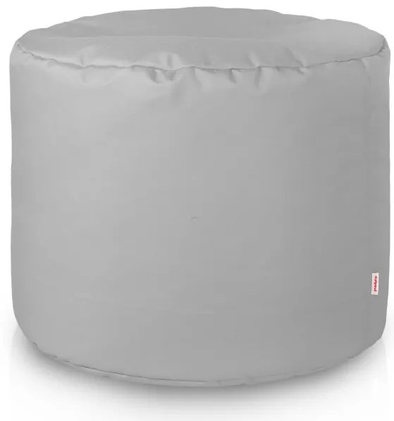 Taburetka Cilindro strieborná OUTDOOR