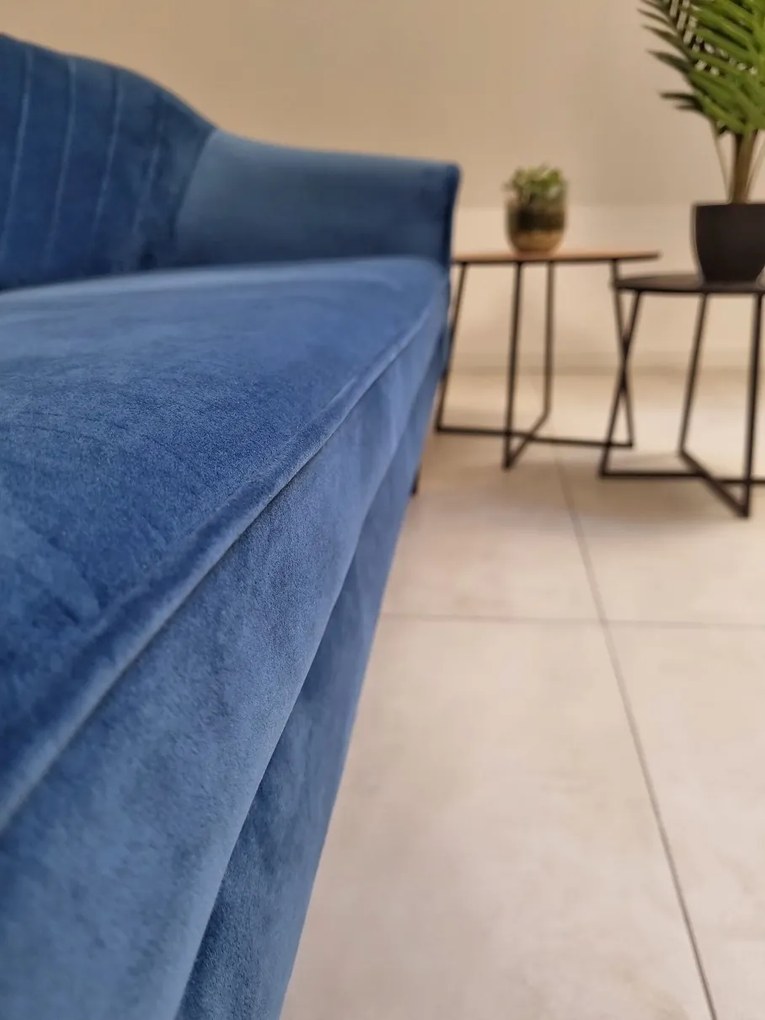 SEDACIA ZOSTAVA DARIO 3 + 2 + 1 Royal Velvet S 21 ŠEDÁ SKLADOM