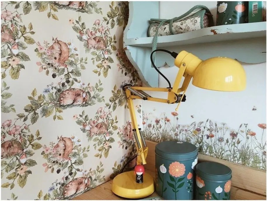 Tapeta malé ospalé zvieratká 280x50 cm